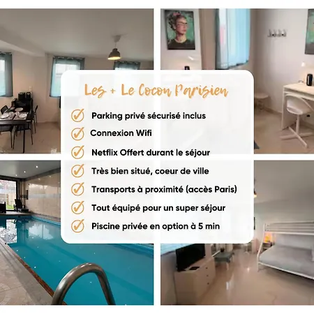 20min & 10 Guests & Pool Option Apartment